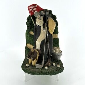 Figi Graphics 1993 Golf Greens Fees Bank Money Fund Jar Piggy Bank Coin Vintage